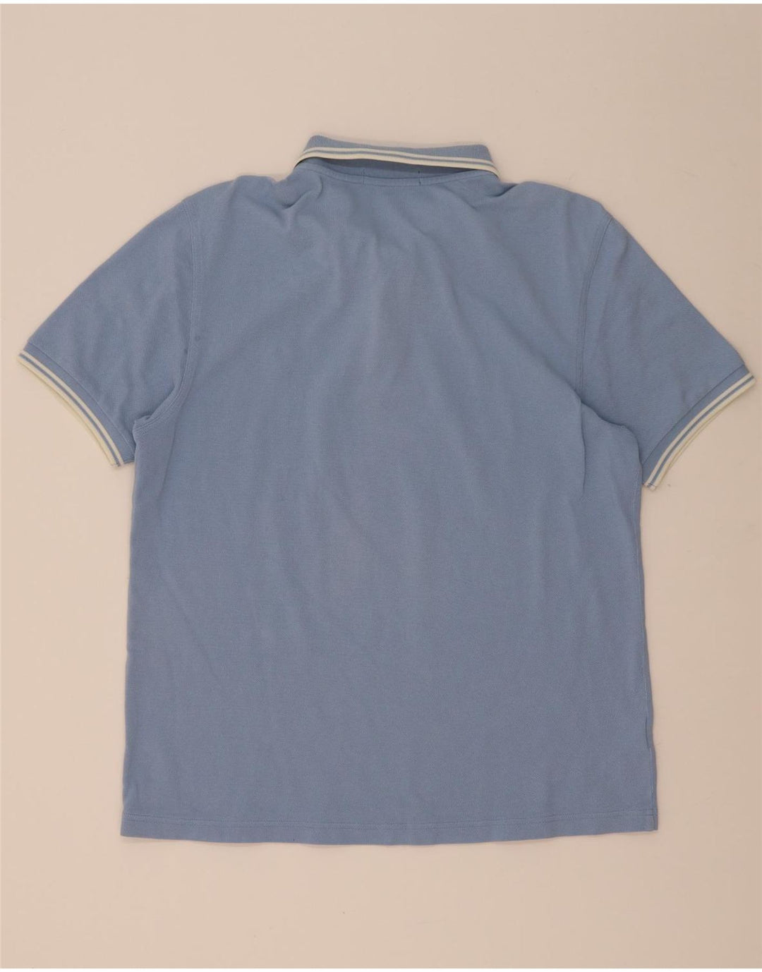 Męska koszulka polo Fred Perry, duża, niebieska, bawełniana w paski
