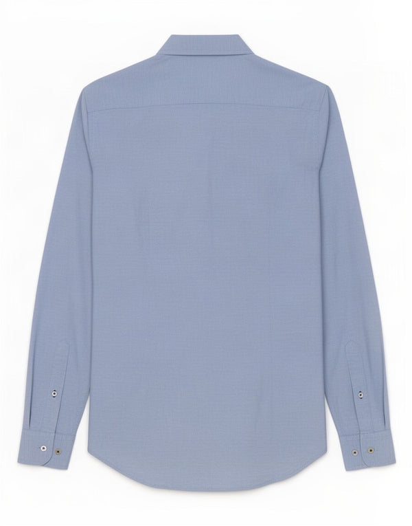 Koszula męska Tommy Hilfiger ze stretchem, slim fit, niebieska