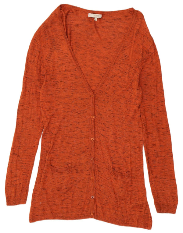 Sweter damski Hobbs Longline Cardigan UK 12 Średni brązowy, nakrapiana wiskoza