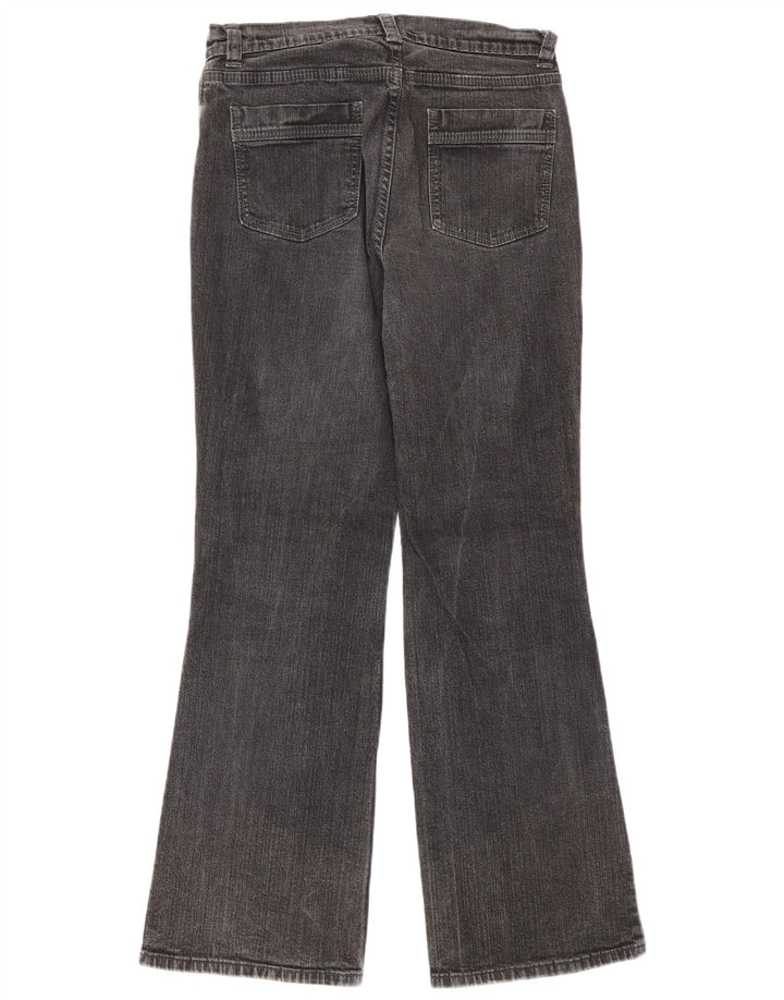 Marks & Spencer Damskie jeansy Bootcut UK 10 Small W27 L29 Czarna bawełna
