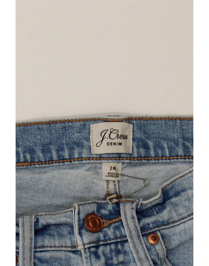 J. CREW Womens Slim Jeans W24 L28 Blue Cotton Vintage J. Crew and Second-Hand J. Crew from Messina Hembry 