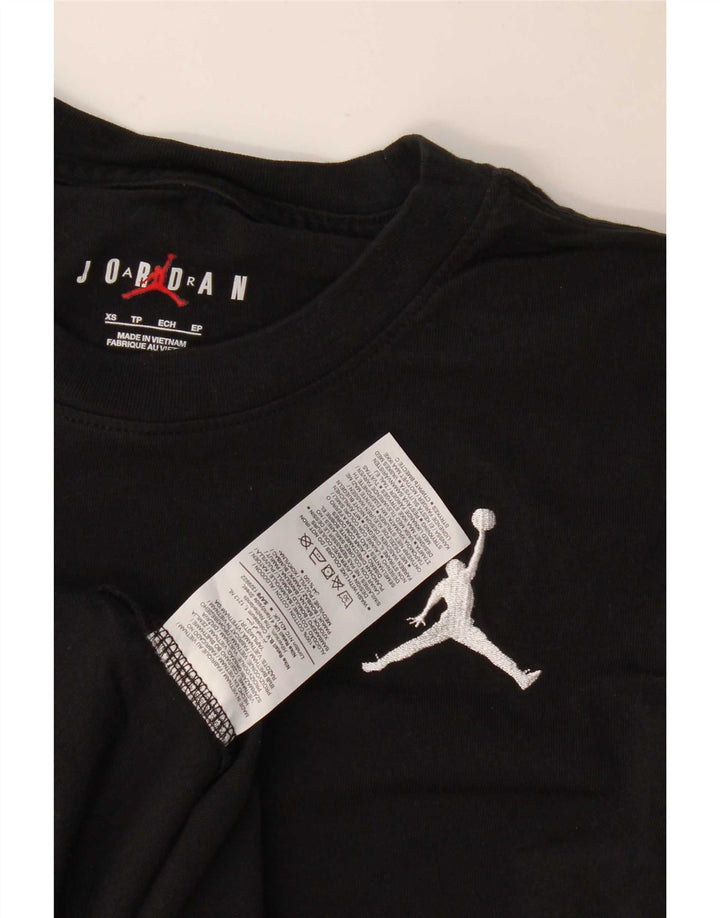 Koszulka męska Jordan Top XS, czarna, bawełniana