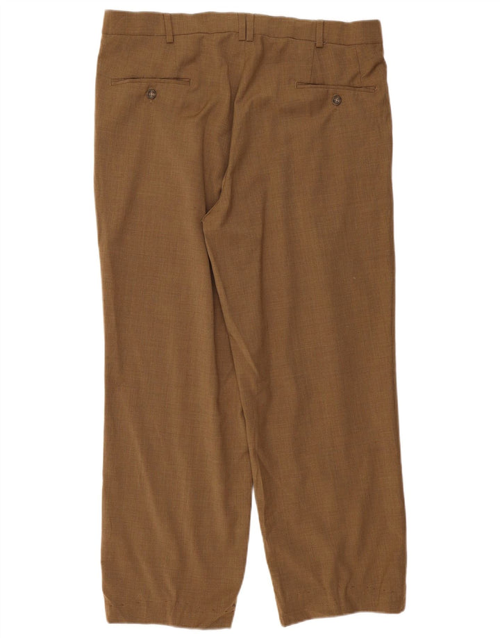 Męskie spodnie garniturowe Dockers W36 L27 Khaki