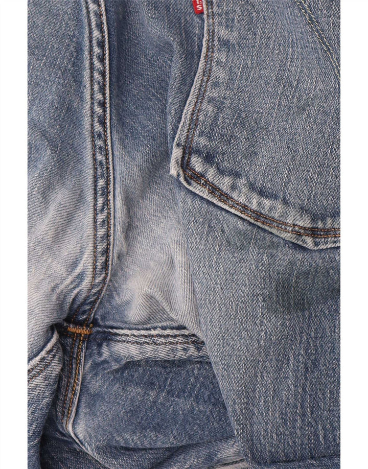 Damskie jeansy Levi's 511 Slim W36 L29 Niebieskie bawełniane