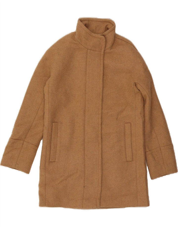 J. CREW Womens Overcoat US 6 Medium Beige Wool Vintage J. Crew and Second-Hand J. Crew from Messina Hembry 