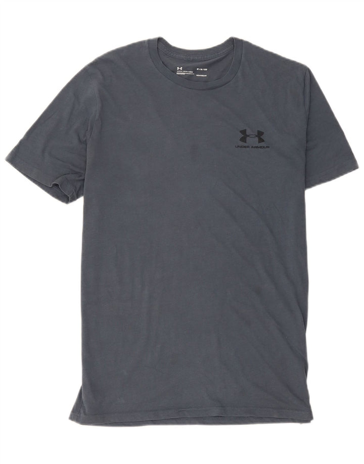 Męska koszulka t-shirt Under Armour Heat Gear, kolor średni, granatowy