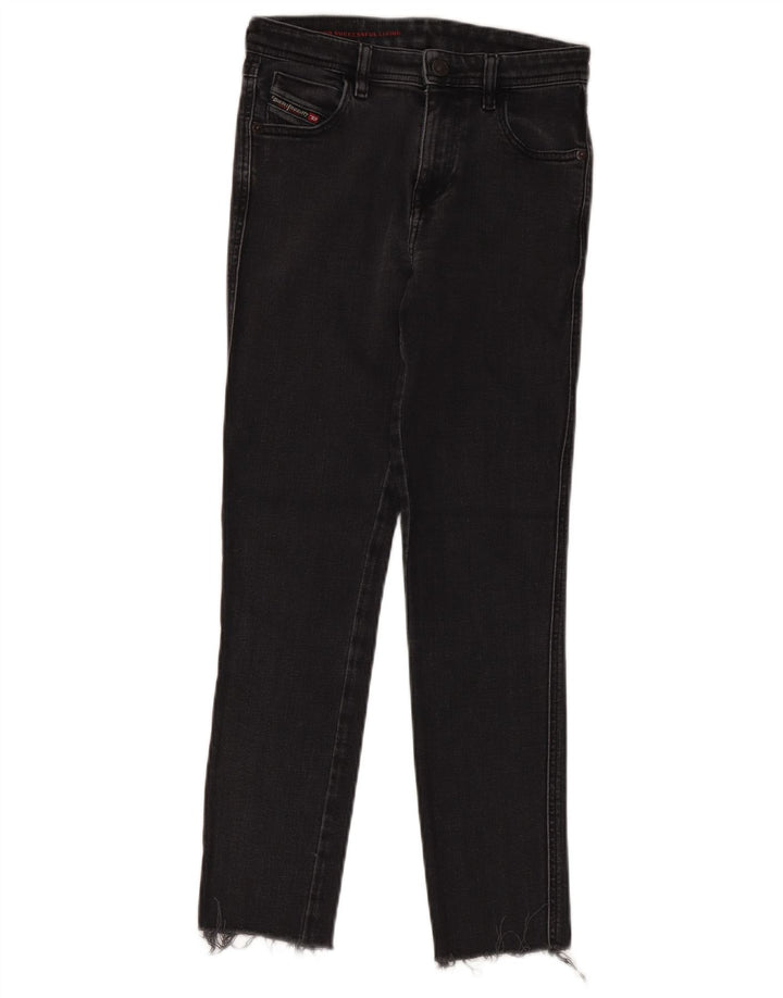 Damskie jeansy Diesel Slim W24 L26 Czarny poliakryl