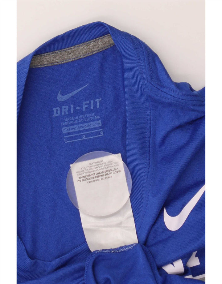 Męski T-shirt z grafiką Nike Blue Devils Baseball, duży, poliestrowy