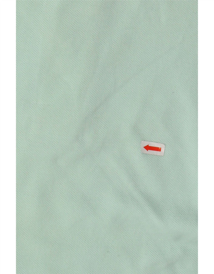 Męska koszulka polo LACOSTE, rozmiar 6 XL, turkusowa bawełna