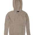 Marks & Spencer Damski sweter z kapturem, UK 6 XS, szary poliester