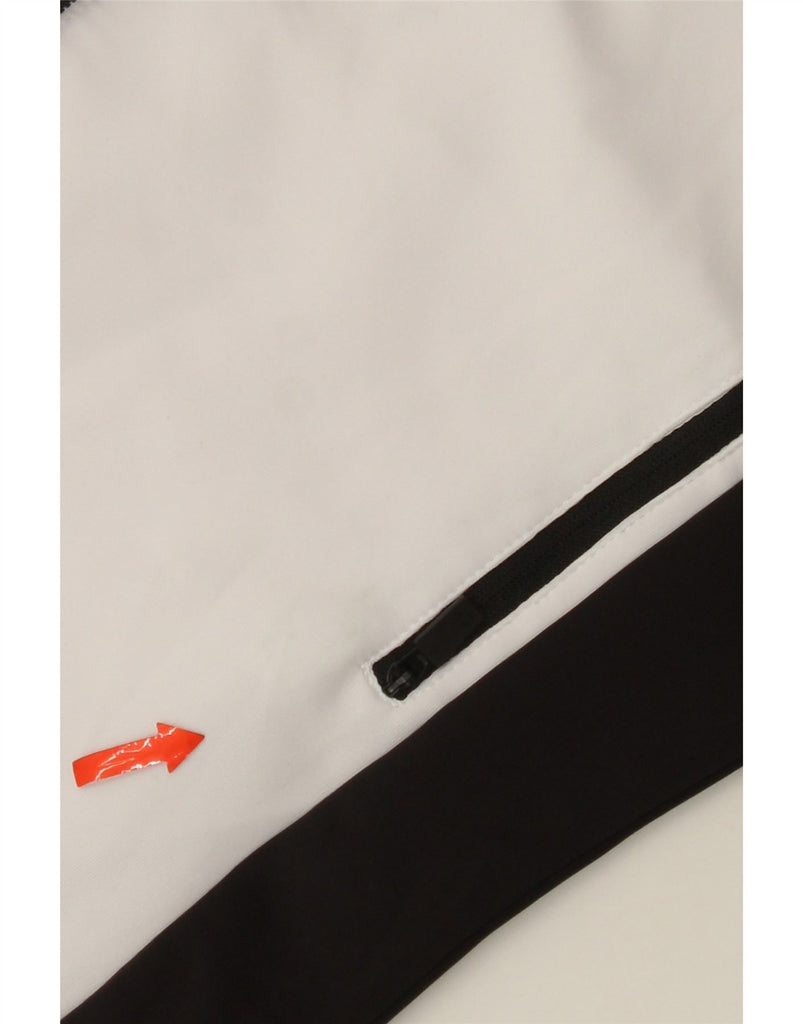 CALVIN KLEIN Womens Golf Tracksuit Top Jacket UK 14 Large  White Vintage Calvin Klein and Second-Hand Calvin Klein from Messina Hembry 