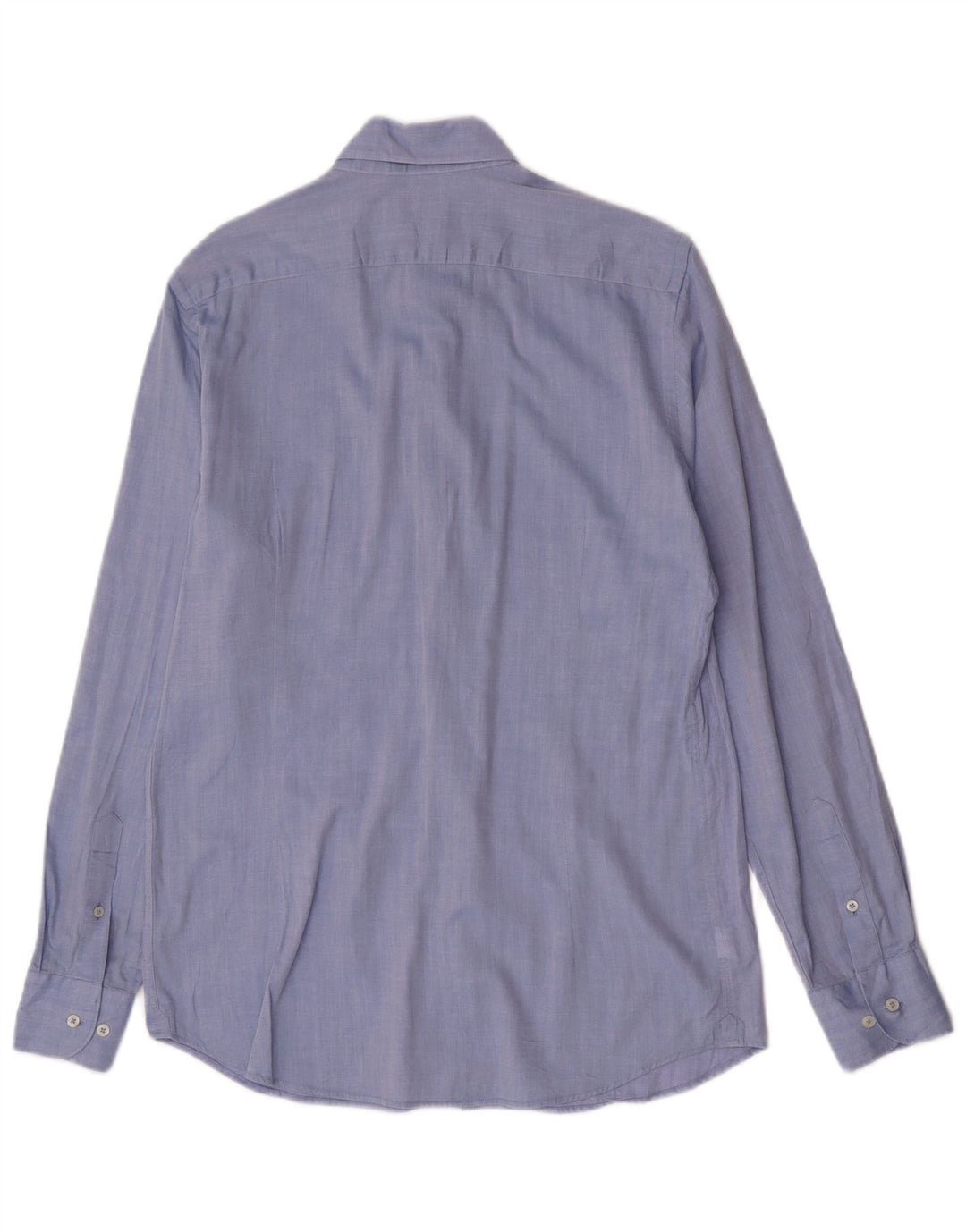Koszula męska Massimo Dutti EU 40 15 1/2 Średnio niebieska bawełniana