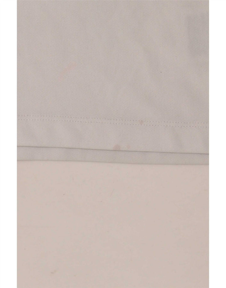Męska koszulka polo Nike Dri Fit, mała, szara, poliestrowa