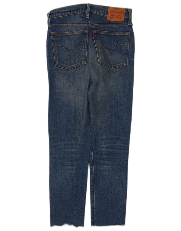 Damskie jeansy Levi's Slim Small W25 L26 Niebieskie bawełniane
