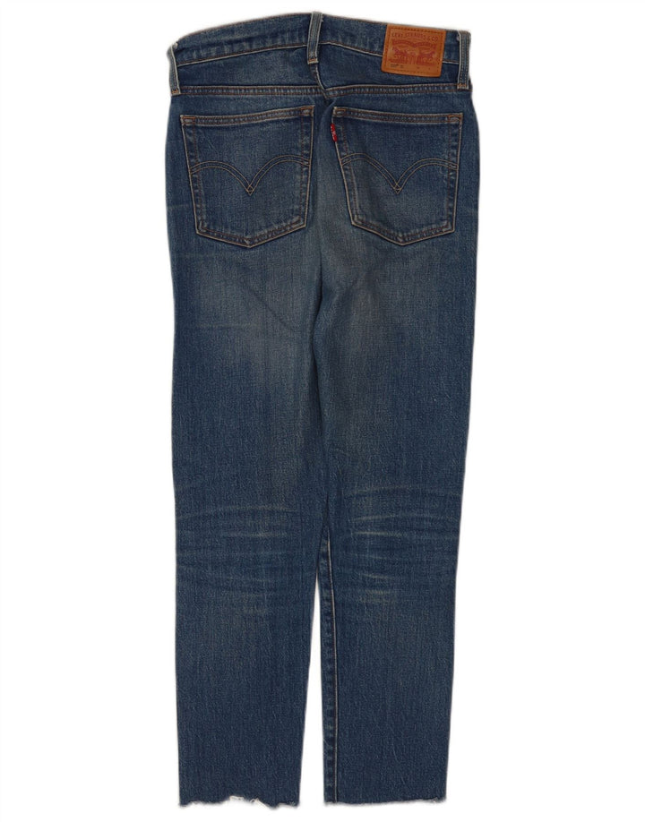 Damskie jeansy Levi's Slim Small W25 L26 Niebieskie bawełniane