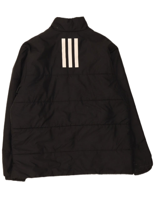 Męska ocieplana kurtka Adidas UK 42 XL Czarny poliester