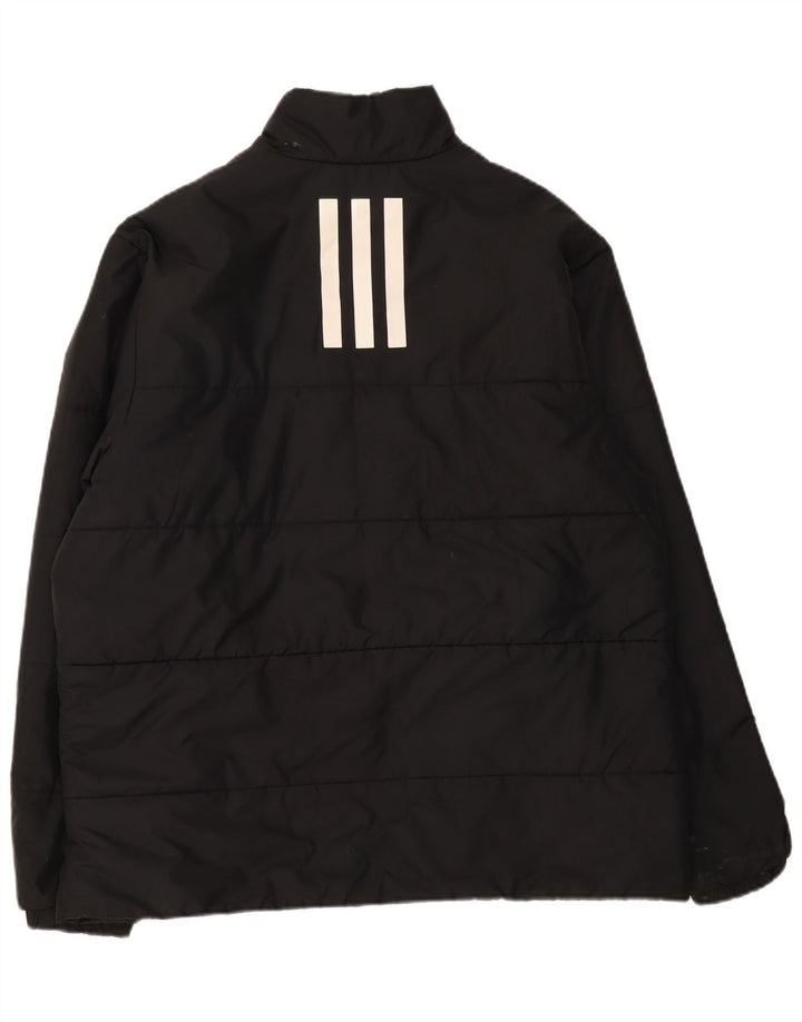 Męska ocieplana kurtka Adidas UK 42 XL Czarny poliester