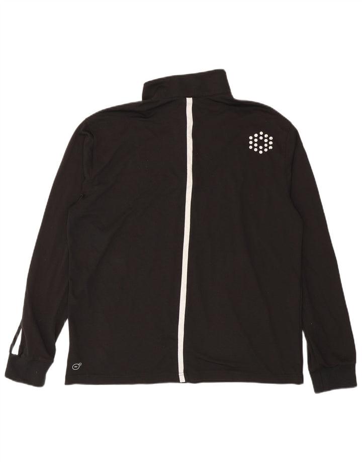 Męski dres Puma z zamkiem błyskawicznym i dużym czarnym poliestrem