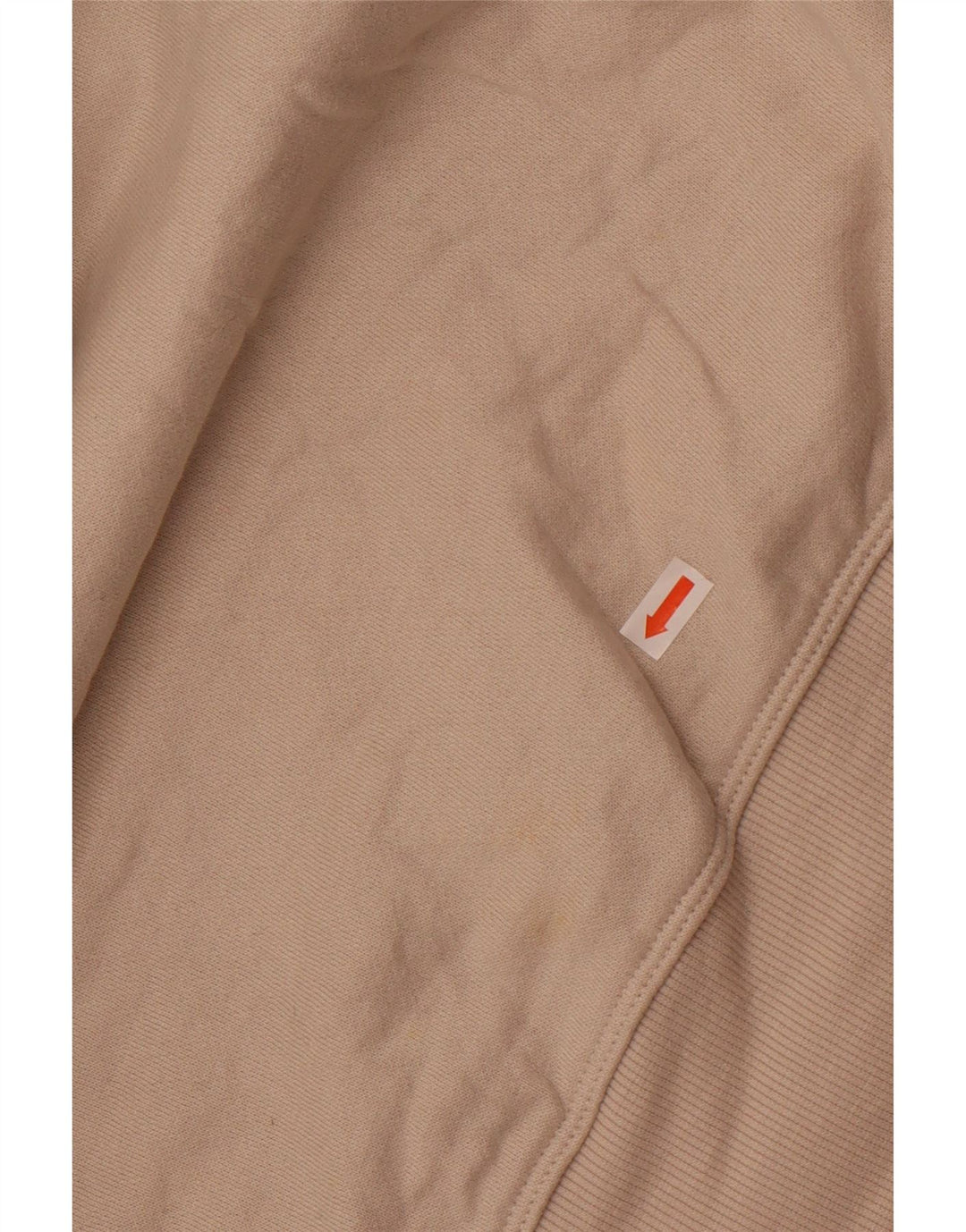 Damska bluza z grafiką Calvin Klein, UK 16, duża, beżowa, bawełniana