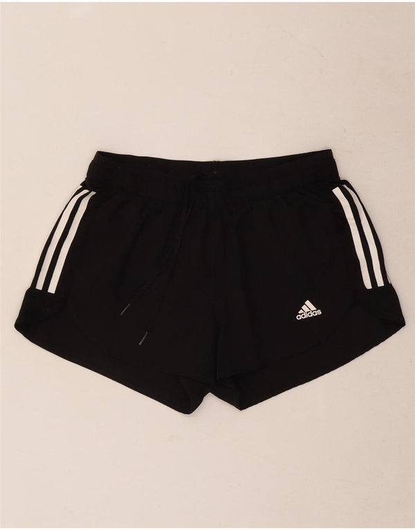 Damskie spodenki sportowe Adidas Aeroready UK 10, małe, czarne, poliestrowe