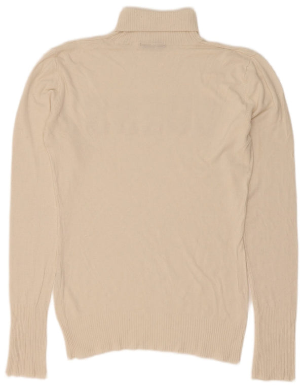 Damski sweter z golfem Guess, UK 20 2XL w kolorze złamanej bieli, wiskoza
