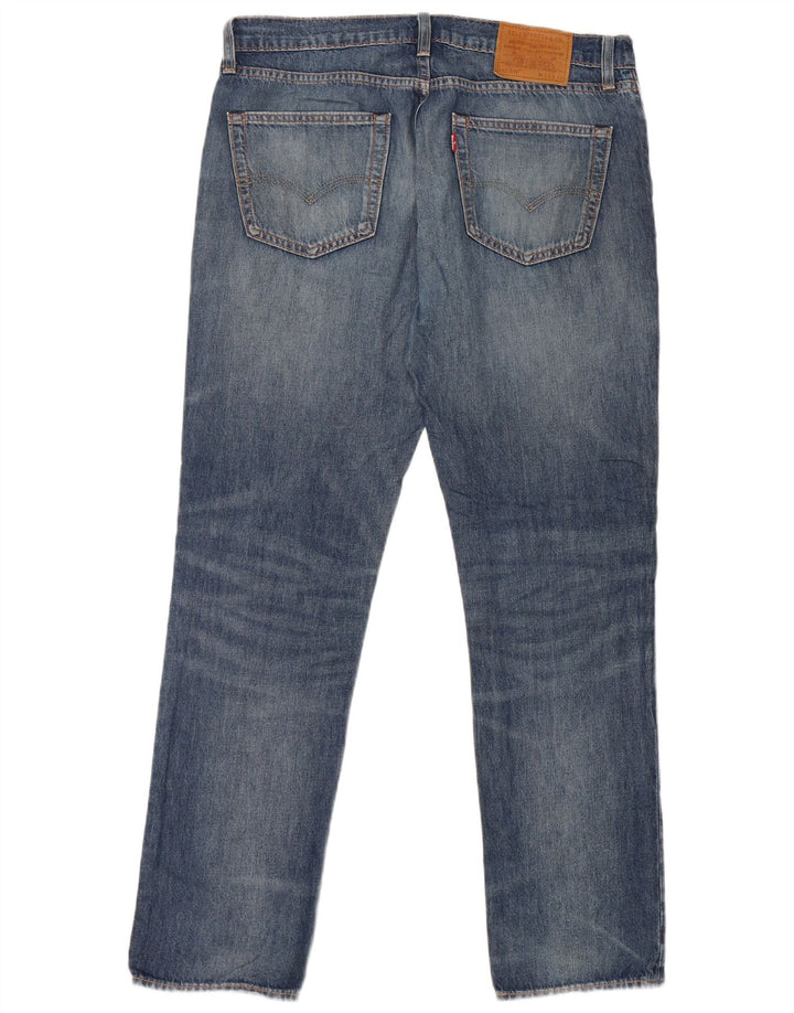 Męskie jeansy Levi's 511 Slim W33 L32 Niebieskie bawełniane