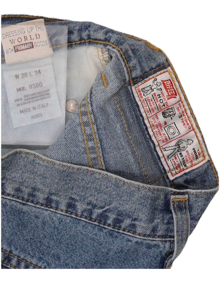 Damskie proste dżinsy Rifle W28 L34 Niebieskie bawełniane