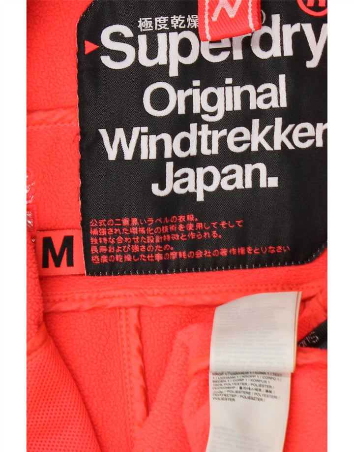 Damska kurtka wiatrówka SUPERDRY Windtrekker UK 14, średni niebieski poliester
