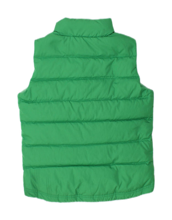 American Eagle Outfitters Womens Padded Gilet UK 10 Small Green Polyester