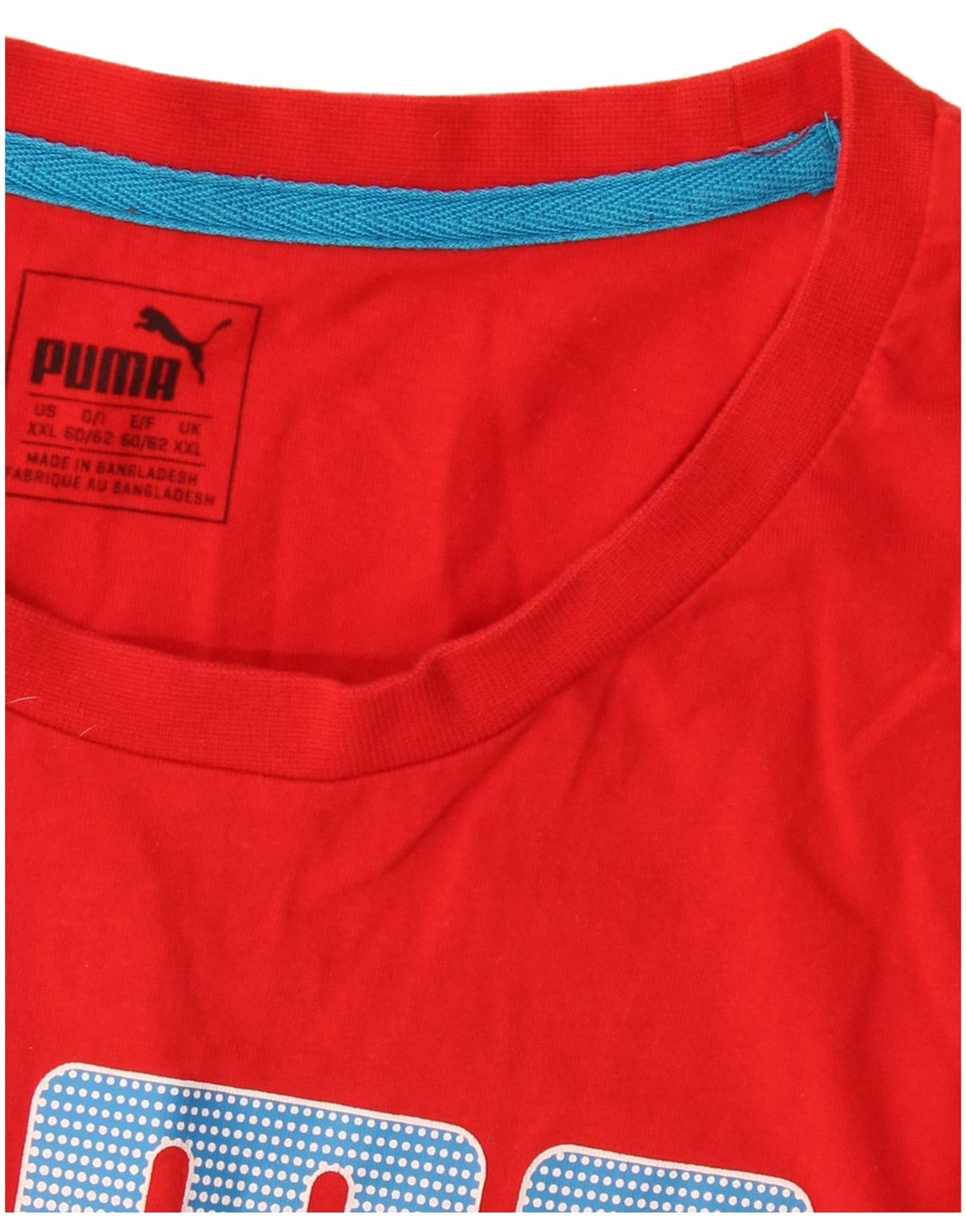 Męska koszulka z grafiką Puma Top 2XL czerwona