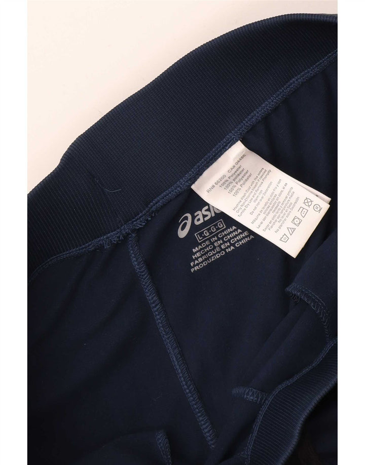 Męskie spodnie dresowe Asics Joggers, duży granatowy poliester