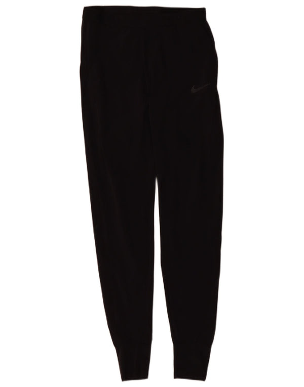 Damskie spodnie dresowe NIKE Dri Fit UK 6 XS, czarny poliester