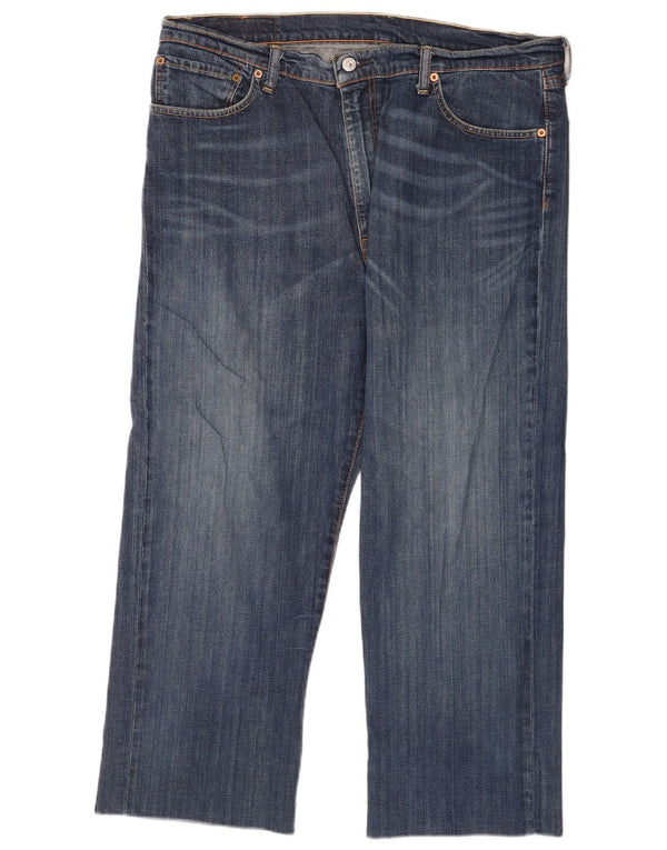 Męskie jeansy Levi's 751 Cropped Straight W40 L25 Niebieskie