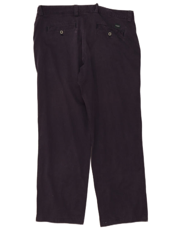 Spodnie męskie Dockers Comfort Fit Straight Chino W38 L32 Granatowa bawełna