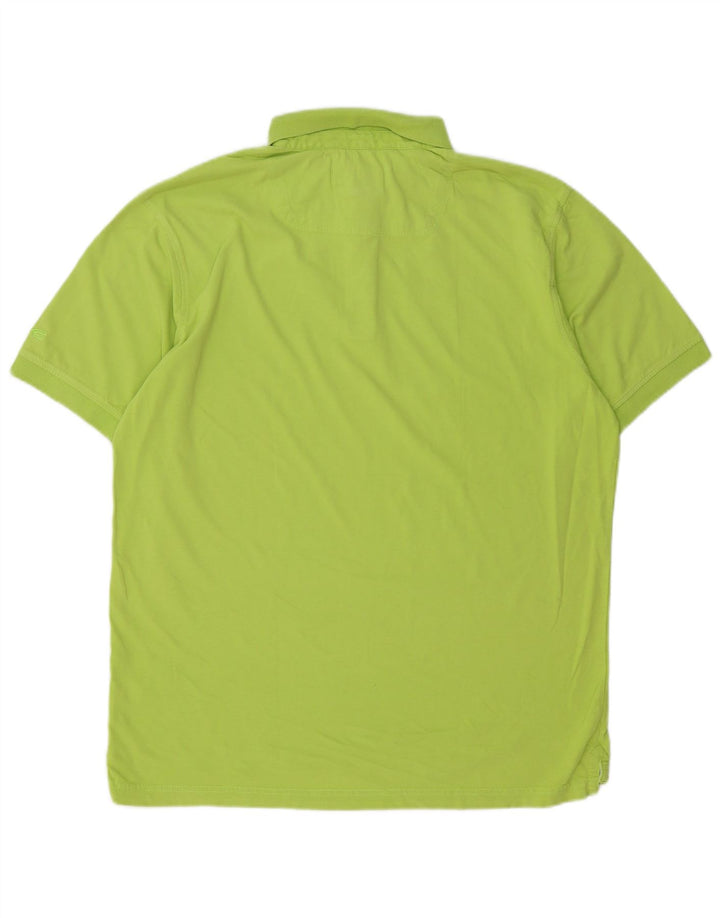 Męska koszulka polo Camel Active z grafiką XL, zielona bawełna