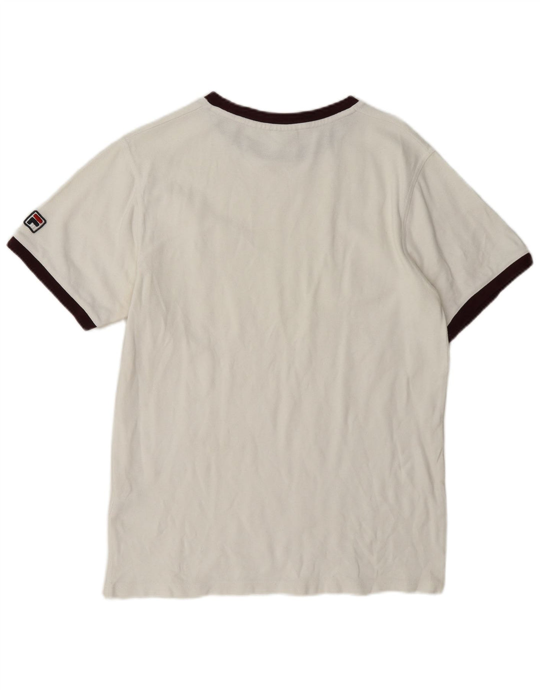 T-shirt męski Fila, duży, biały, bawełniany