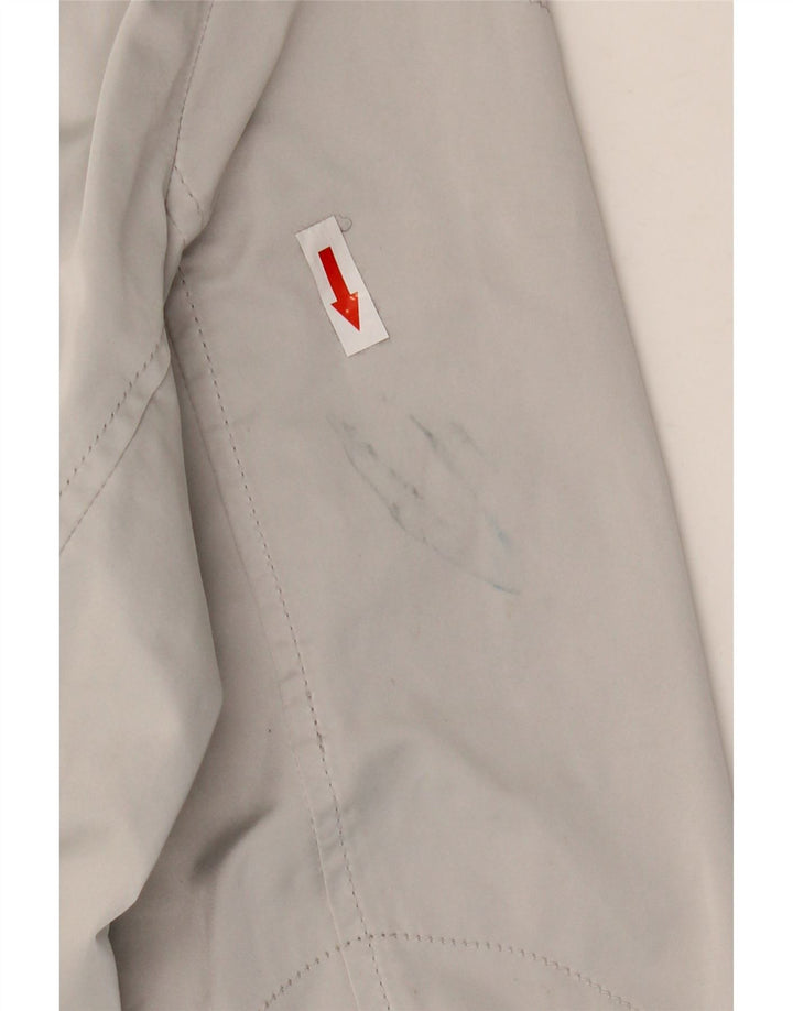 Krótki płaszcz damski Brema IT 48 XL, szary nylon