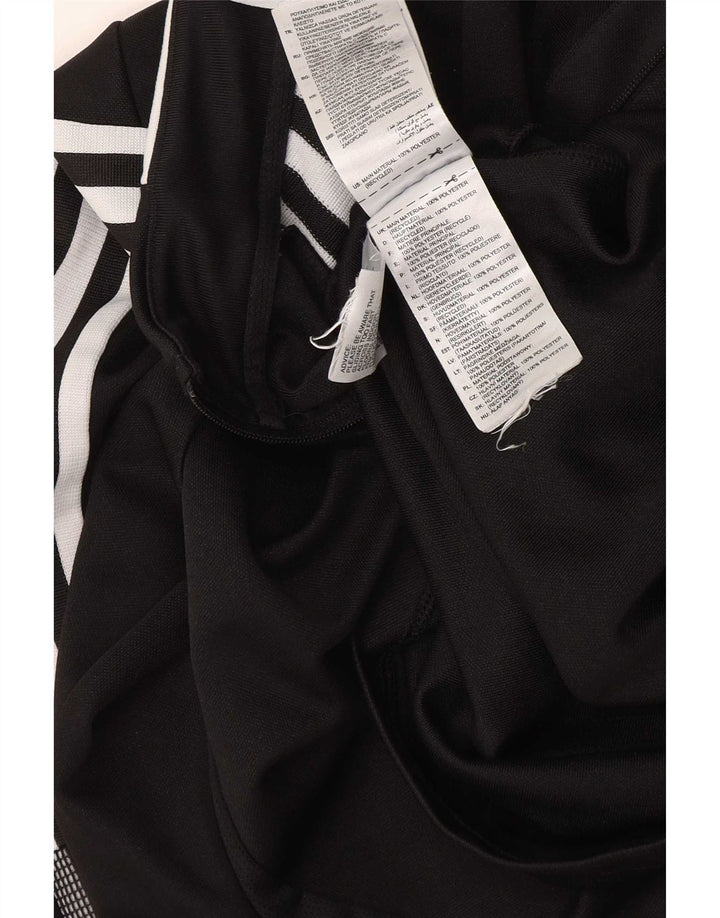 Chłopięcy dres Adidas Aeroready z zamkiem błyskawicznym na szyi, 13-14 lat, czarny