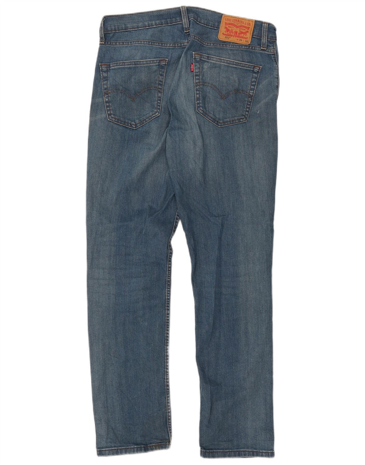 Męskie jeansy Levi's 511 Slim W33 L32 Niebieska bawełna