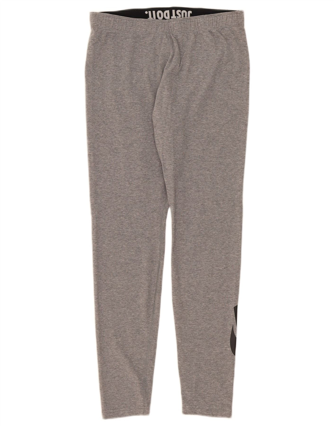 Damskie legginsy Nike Graphic UK 14, duże, szare, bawełniane