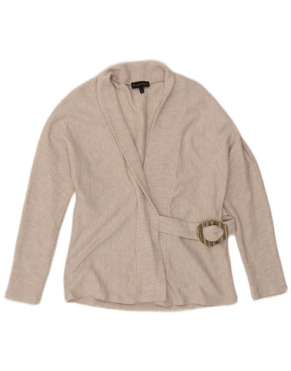 Damski sweter kopertowy Phase Eight UK 10, mały, beżowy poliester