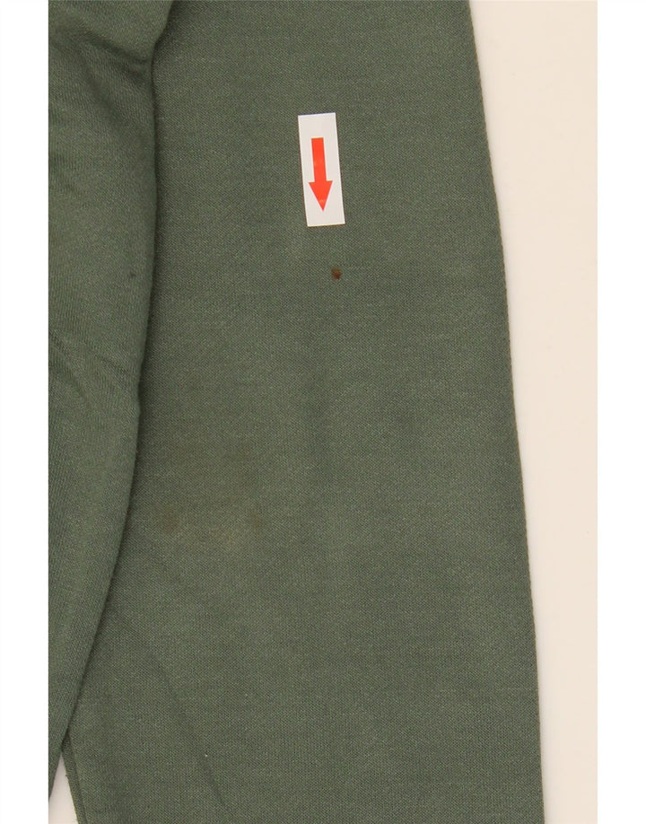 Męski sweter z kapturem NIKE Dri Fit, mały, zielony, z poliestru