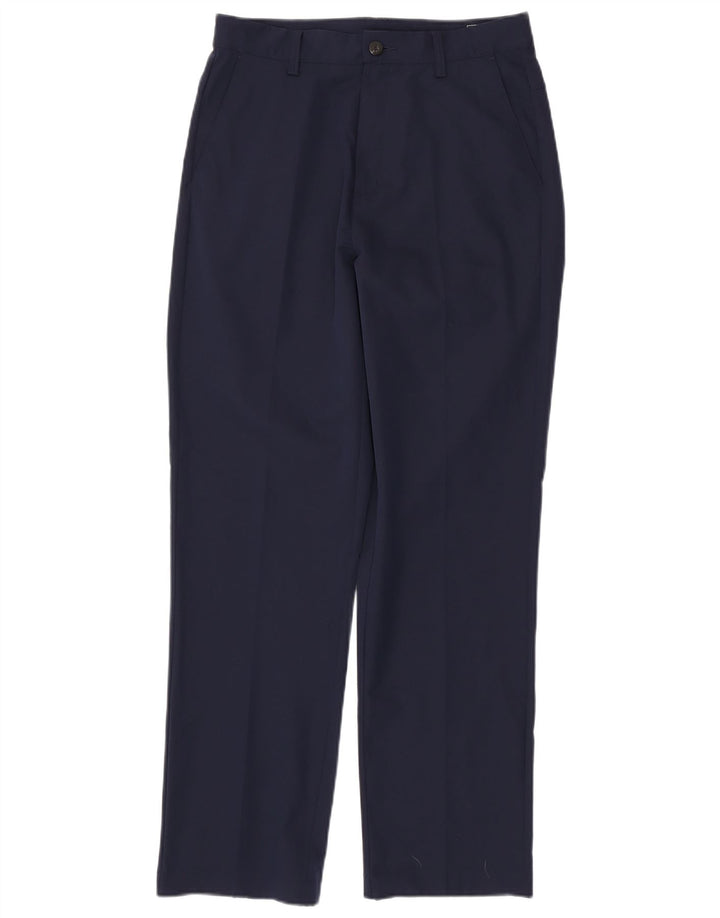 Spodnie męskie ADIDAS Climalite Straight Chino W30 L32 Granatowy poliester