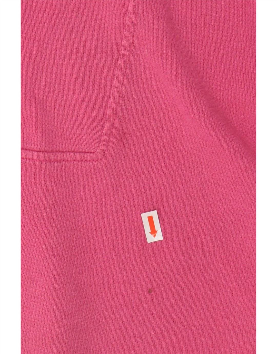 JOULES Womens Zip Neck Sweatshirt Jumper UK 12 Medium Pink Cotton