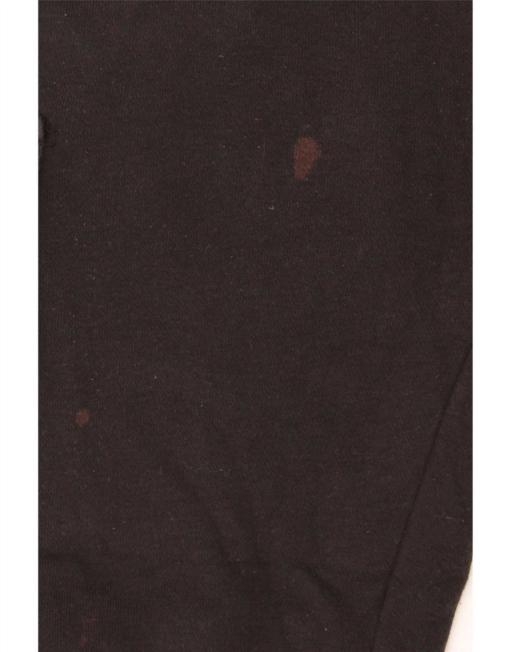 Męskie spodnie dresowe Nike Graphic Cargo, małe, czarne, bawełniane