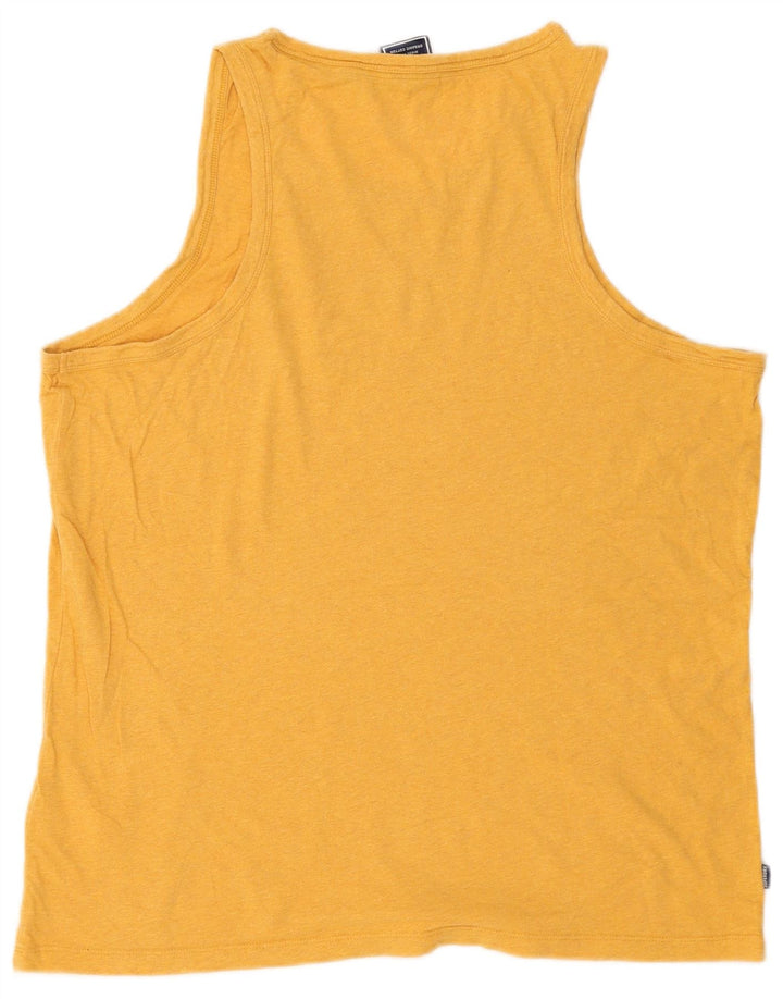 Męska kamizelka Superdry 2XL, żółta, bawełniana