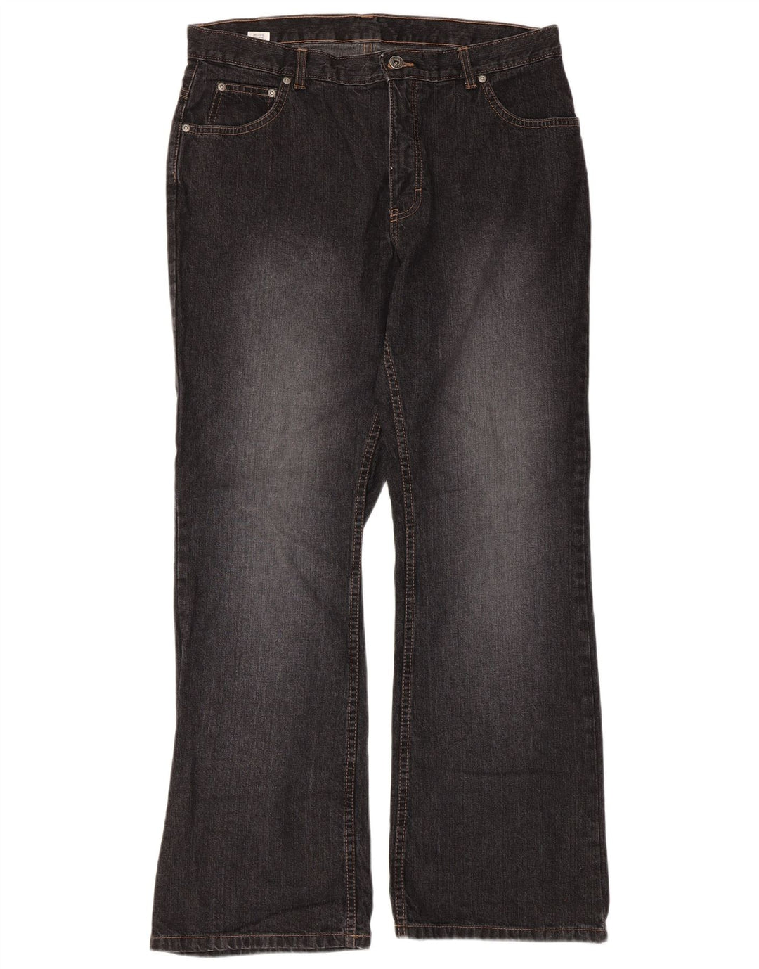 Marks & Spencer Damskie jeansy Bootcut UK 16 Large W34 L30 Czarna bawełna