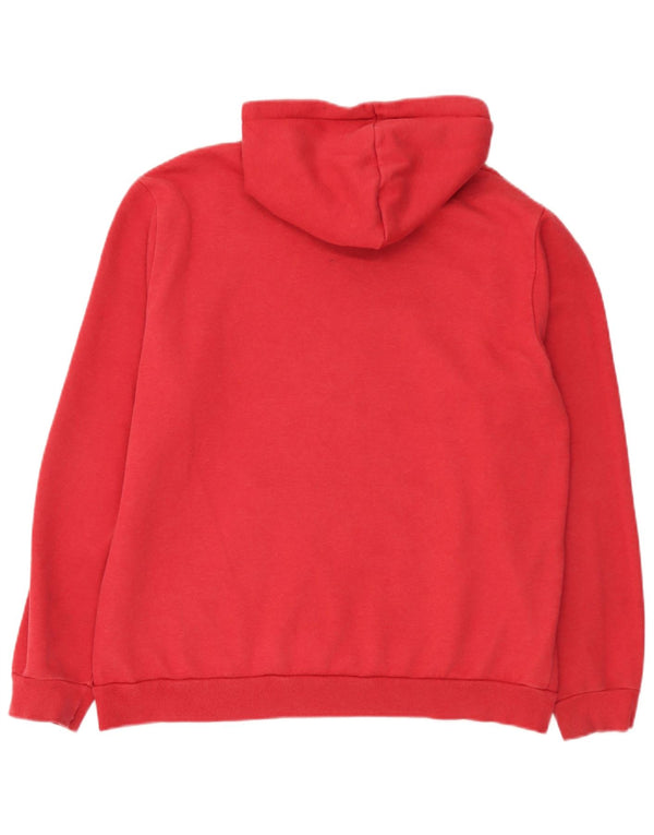 Męska bluza z kapturem Puma z grafiką XL, czerwona, bawełniana