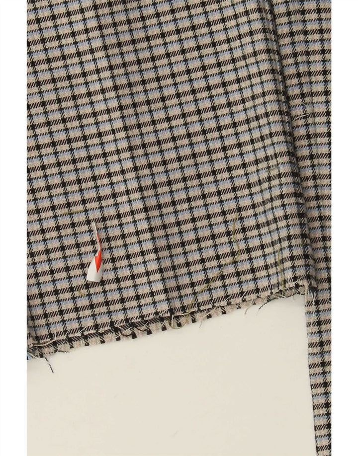 Krótkie spodnie damskie Marks & Spencer UK 10 Small W30 L24 Szara kratka