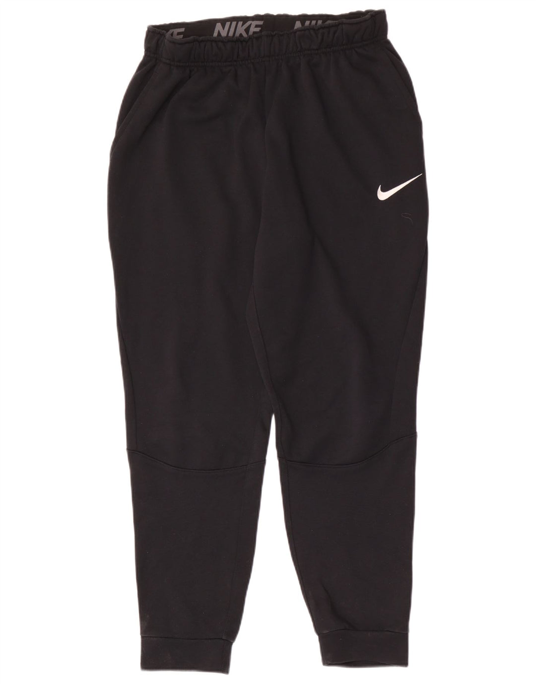 Męskie spodnie dresowe Nike Dri Fit, duże, czarne, poliestrowe